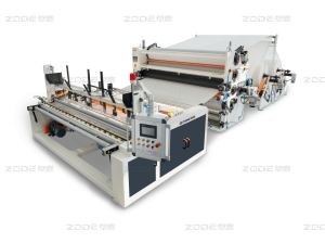 ZD-FJ2800 Full Automatic Toilet Tissue And Kitchen Towel Rewinding Machine